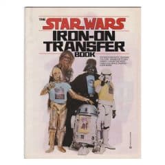 1977 STAR WARS Iron-On Book