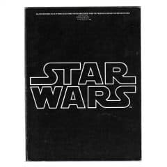 1977 STAR WARS Musical Score Book