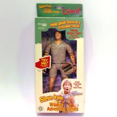 2006 Steve Irwin Talking Figure in Package